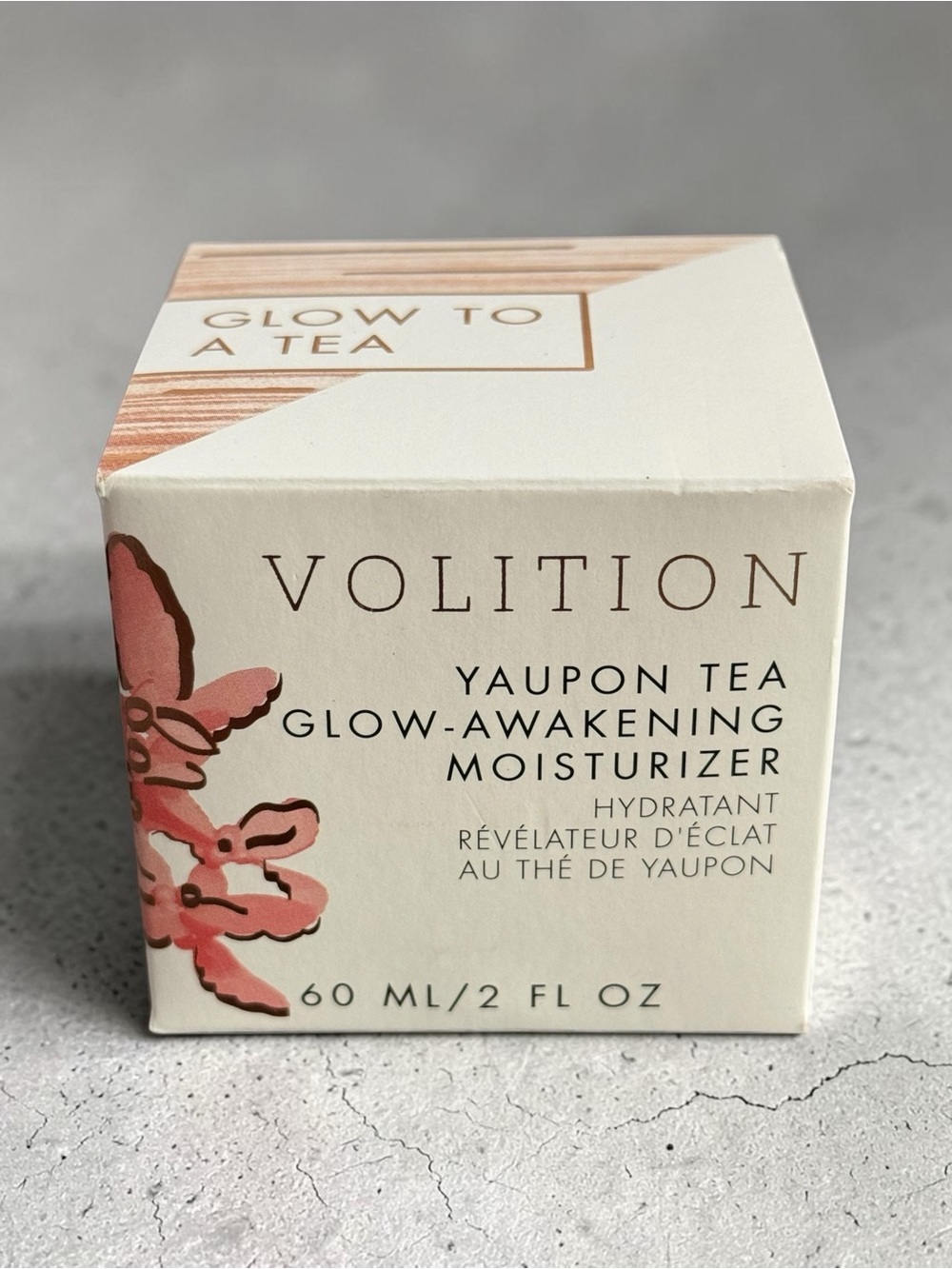 Volition Beauty Yaupon Tea Glow-Awakening Moisturizer 60ml/2oz Revitalizes NIB